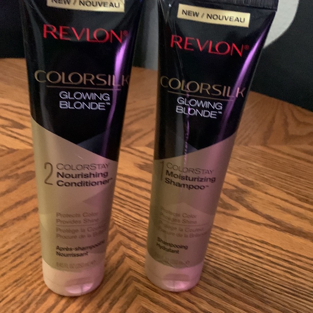 COLORSILK. SHAMPOO & CONDITIOnER ‘Glowing. Blonde’